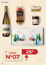 Folheto Continente | Cabazes de Natal Página 10