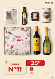 Folheto Continente | Cabazes de Natal Página 15