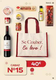 Folheto Continente | Cabazes de Natal Página 19