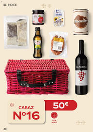 Folheto Continente | Cabazes de Natal Página 20