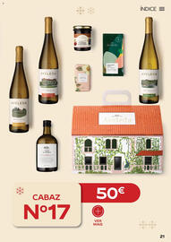 Folheto Continente | Cabazes de Natal Página 21