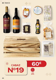 Folheto Continente | Cabazes de Natal Página 24