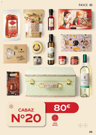 Folheto Continente | Cabazes de Natal Página 25