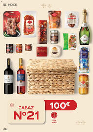Folheto Continente | Cabazes de Natal Página 26