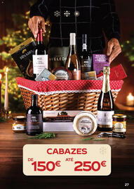 Folheto Continente | Cabazes de Natal Página 27