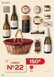 Folheto Continente | Cabazes de Natal Página 28