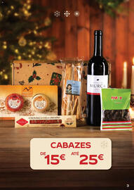 Folheto Continente | Cabazes de Natal Página 3