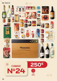 Folheto Continente | Cabazes de Natal Página 30