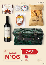 Folheto Continente | Cabazes de Natal Página 9