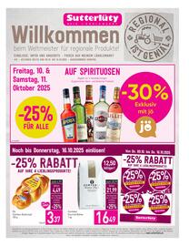 Sutterlüty Flugblatt woche 41 Seite 1