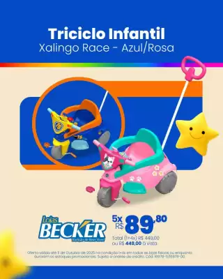 Folheto Lojas Becker (válido até 11-10)