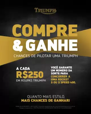Catálogo Triumph (válido até 30-11)