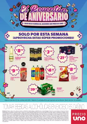 Catálogo Hiperbodega Precio Uno (válido hasta 12-10)