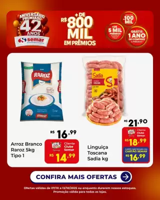 Folheto Semar Supermercado (válido até 13-10)