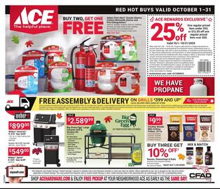 Ace Hardware flyer Page 1