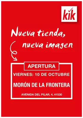 Folleto KIK (válido hasta el 9-10)