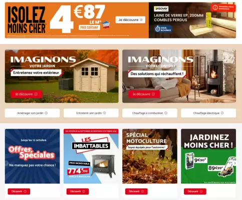 Catalogue Bricomarché (valable jusqu'au 25-10)