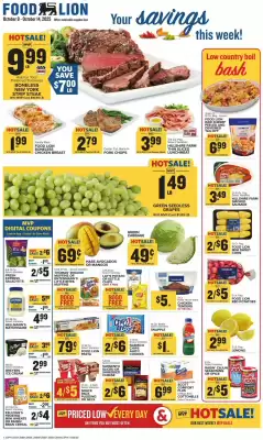 Food Lion weekly ad (valid until 14-10)