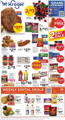 Kroger weekly ad (valid until 14-10)