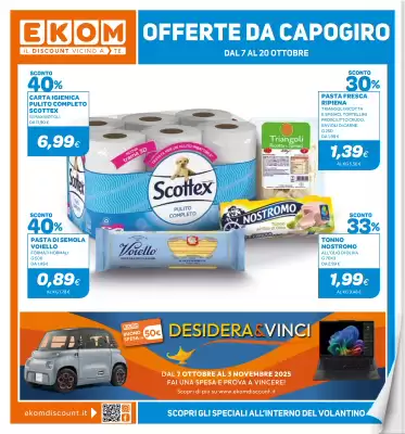 Volantino Ekom (valido fino al 20-10)