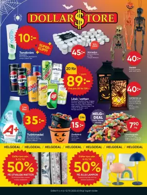 DollarStore annonsblad (giltig till och med 12-10)