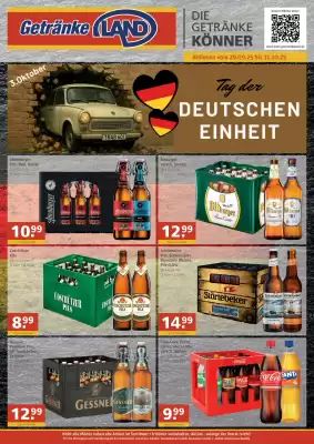 Getränkeland Prospekt (gültig bis 11-10)