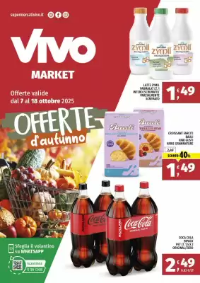 Volantino Vivo Supermercati (valido fino al 18-10)