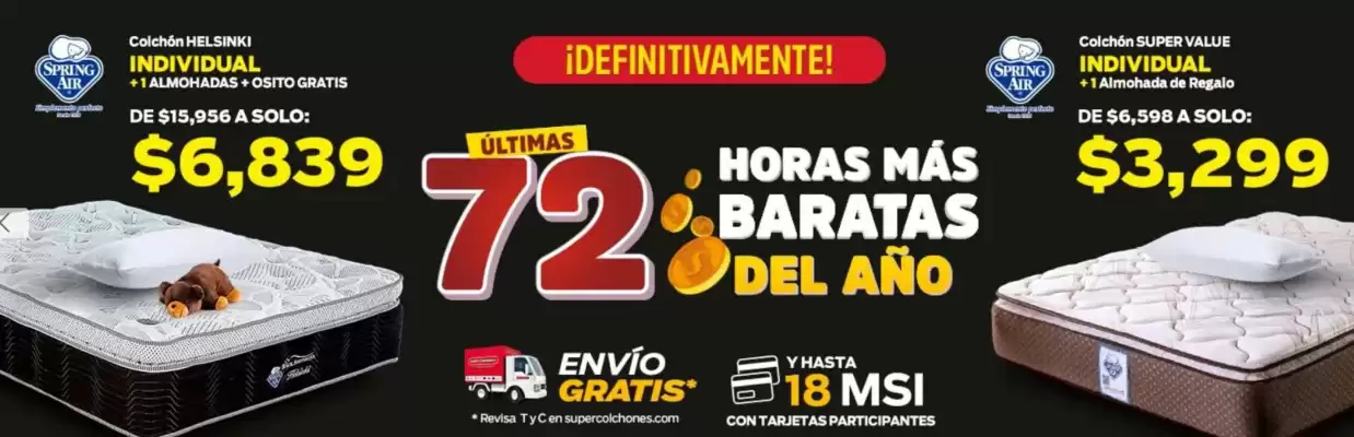 Catálogo Super Colchones (válido hasta 31-10)