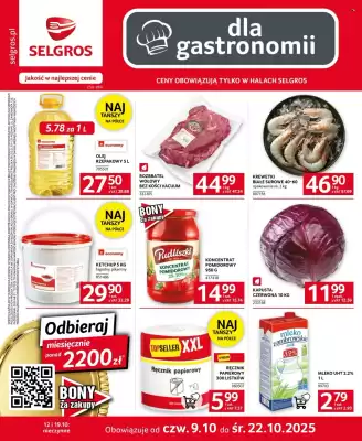 Selgros gazetka (ważność do 22-10)