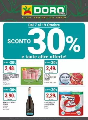 Volantino Doro Supermercati (valido fino al 19-10)