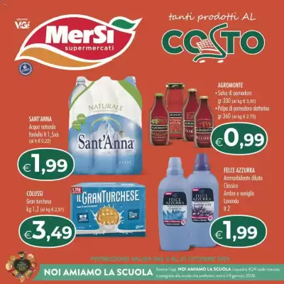 Volantino MerSi Supermercati (valido fino al 21-10)