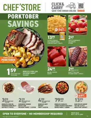 US Foods Chef's Store weekly ad (valid until 19-10)