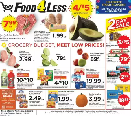 Food 4 Less weekly ad