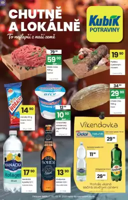 Kubík potraviny leták