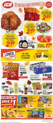 IGA weekly ad (valid until 15-10)