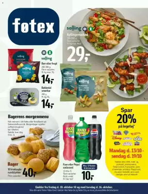 Føtex tilbudsavis (gælder indtil 16-10)