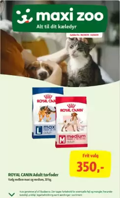 Maxi Zoo tilbudsavis (gælder indtil 12-10)