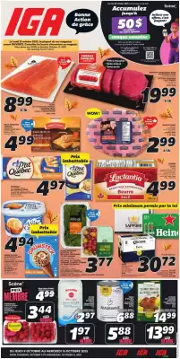 IGA flyer (valid until 15-10)