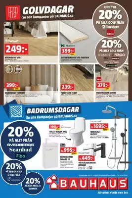 Bauhaus reklamblad (giltig till och med 12-10)