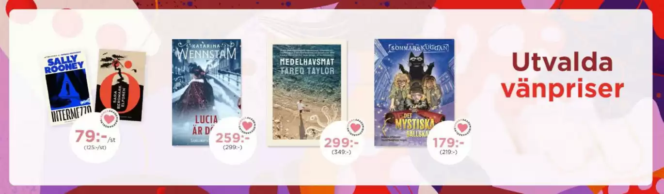 Akademibokhandeln reklamblad (giltig till och med 21-10)