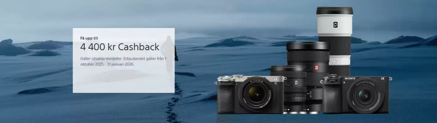 Sony reklamblad (giltig till och med 31-01)