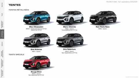 Catalogue Peugeot page 16