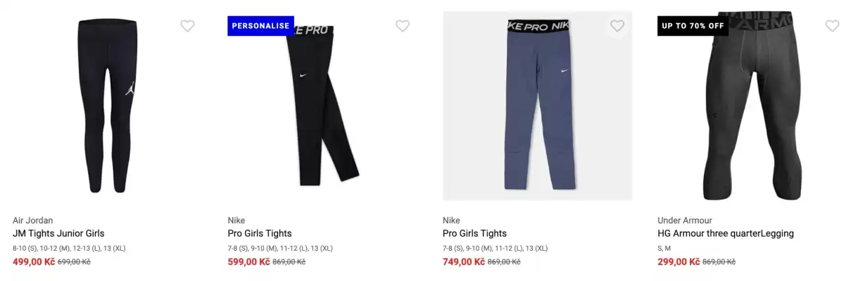 Sports Direct leták (platné do 20-10)