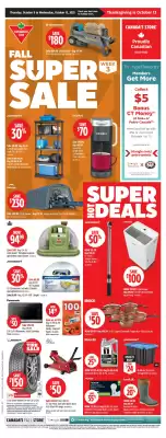 Canadian Tire flyer (valid until 15-10)