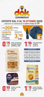 Volantino Supermercati Dok (valido fino al 19-10)