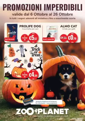 Volantino ZooPlanet (valido fino al 26-10)