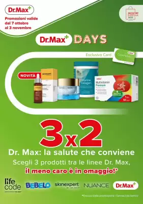 Volantino Dr.Max (valido fino al 3-11)
