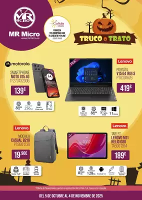 Folleto MR Micro (válido hasta el 4-11)