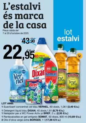 Folleto BonpreuEsclat (válido hasta el 20-10)