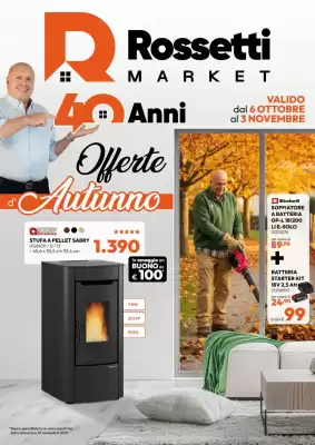Volantino Rossetti Market (valido fino al 3-11)